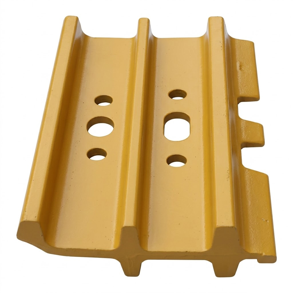 Caterpillar 312B Triple Bar Grouser Track Shoe with Mud Hole