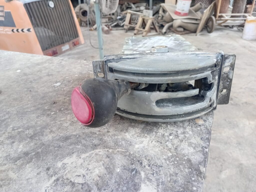 Komatsu GD705-5 Motor Grader Shifter Console Assembly