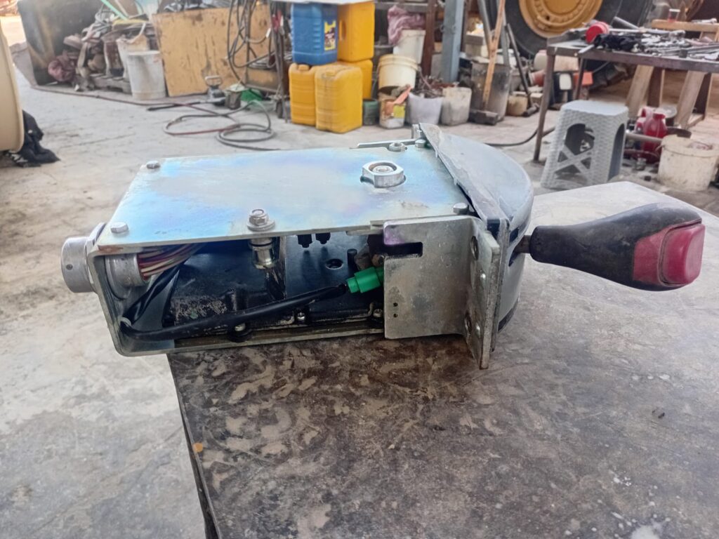 Komatsu GD705-5 Motor Grader Shifter Console Assembly