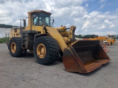 Komatsu WA600-3 wheel loader, fully inspected and ready for job site operation.